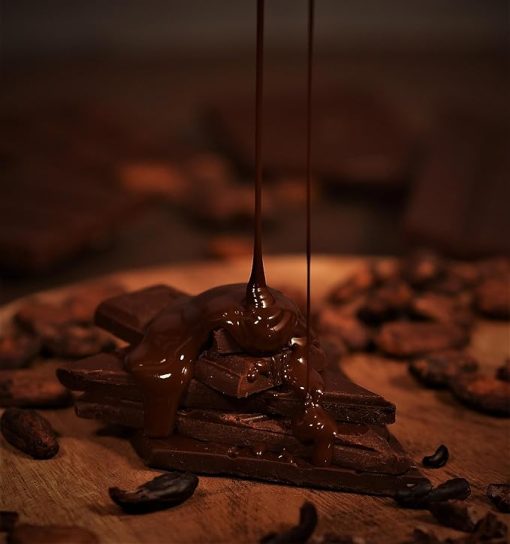 Anuttama Dark Chocolate Bar | 62% Cocoa & Candied Orange | Handmade Chocolate | Sugar Free | Lectin Free | Dark Chocolate Bar 50g