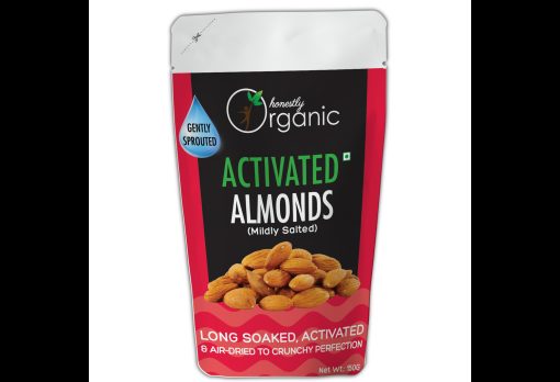 D-alive Honestly Organic Honestly Organic Activated/sprouted Organic Almonds150g