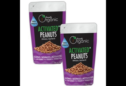 D-alive Honestly Organic Activated/sprouted Organic Peanuts - Mildly Salted (organic, Long Soaked & Air Dried To Crunchy Perfectio