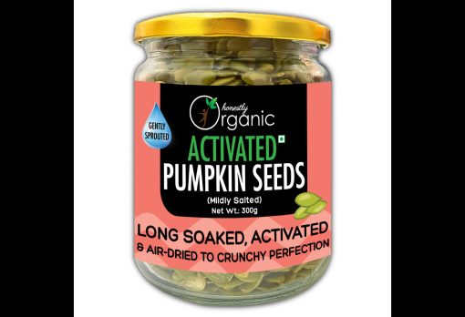 D-alive Honestly Organic Organic Activated & Sprouted Pumpkin Seeds - 300g