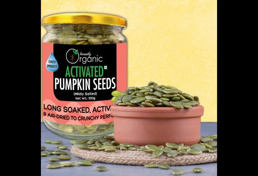 D-alive Honestly Organic Organic Activated & Sprouted Pumpkin Seeds - 300g