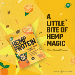 Hemp Protein Bites Orange: A little bite of hemp magic