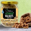 D-alive Honestly Organic Activated/sprouted Walnuts - Mildly Salted (100% Natural, Long Soaked & Air Dried To Crunchy Perfection) - 200g