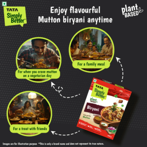 Tata Simply Better Plant-based Biryani 250g