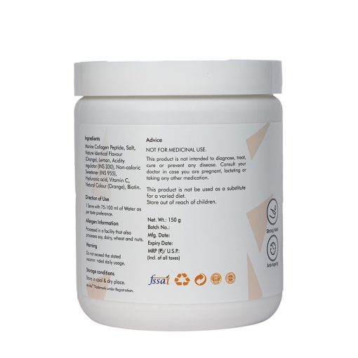 Anvika orange flavour marine collagen