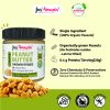 Jus' Amazin Creamy Organic Peanut Butter - Unsweetened (200g) | 31% Protein | Clean Nutrition | Single Ingredient - 100% Organic Peanuts | Zero Additives | Vegan & Dairy Free