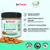 Jus' Amazin Crunchy Almond Butter - Unsweetened (200g) | 25.5% Protein | Clean Nutrition | Single Ingredient - 100% Almonds | Zero Additives | Vegan & Dairy Free