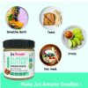 Jus' Amazin Crunchy Almond Butter - Unsweetened (200g) | 25.5% Protein | Clean Nutrition | Single Ingredient - 100% Almonds | Zero Additives | Vegan & Dairy Free