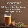 Naivedyam Classic Ginger Flavour Jaggery Tea - 500gm - 80 Cups (50 Ml) - Healthy Refreshing Drink