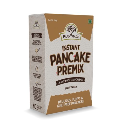 Plantmade Instant Pancake Premix - Plant-based Protein Powder For Delicious Vegan Pancake Mix | Pancake Mix For Kids|. (100g)