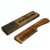 Goli Soda Neem Wood Comb - Wide Tooth With Handle