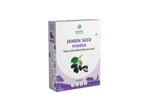 Nisarg Organic Farm Nisarg Organic Jamun Seeds Powder